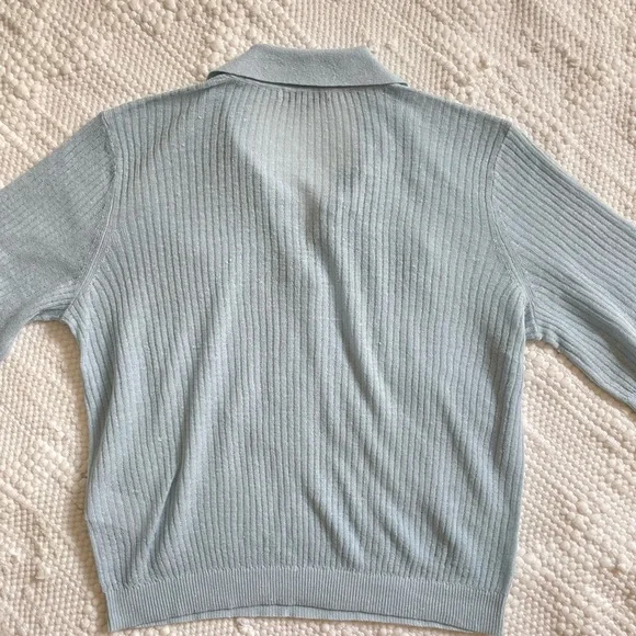 Madewell Light Blue Button Down Shirt - Picture 3 of 3